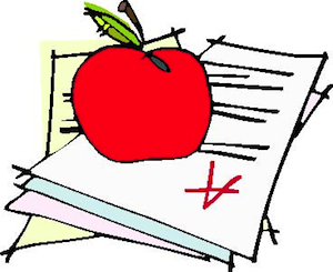 image of grading paper