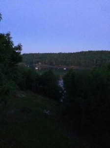 This is what 5am on July 4 on the coast of Maine really looks like.