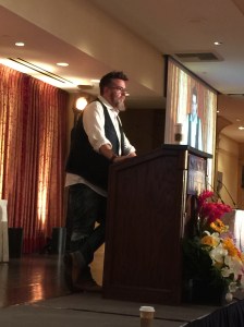 SCBWI L.A. celebrity sightings included Drey Daywalt (The Day the Crayons Quit) among many others