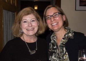 Carol and Teri. Author/Illustrator party. Oct. 16, 2016 - At home in Merrimac, Massachusetts.