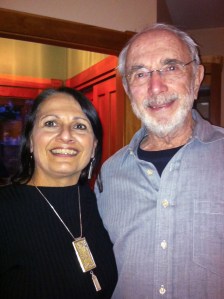 Maryann Cocca-Leffler and Ed Emberly. Author/Illustrator party. Oct. 16, 2016 - At home in Merrimac, Massachusetts.