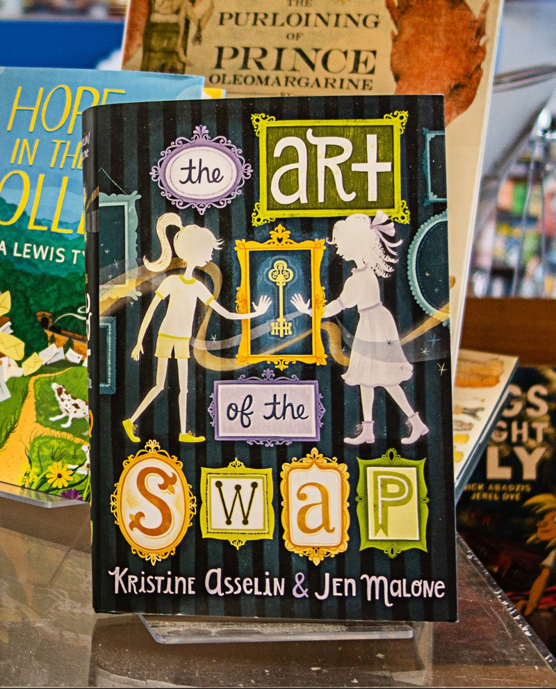 May 3, 2018 - At Jabberwocky Bookstore in Newburyport, Massachusetts.