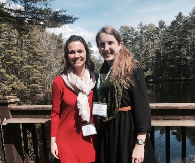 Us at Whispering Pines Writers' Retreat!