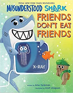 MISUNDERSTOOD SHARK FRIENDS DON'T EAT FRIENDS COVER