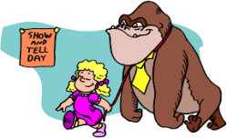 Show and Tell Gorilla