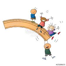 kids falling off ruler