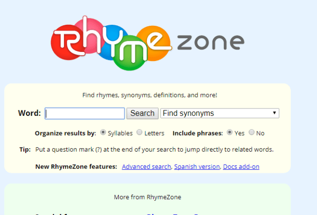 Rhymezone Espanol Homophone Poems Lesson Plans & Worksheets Reviewed